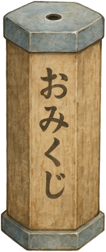 おみくじ筒A